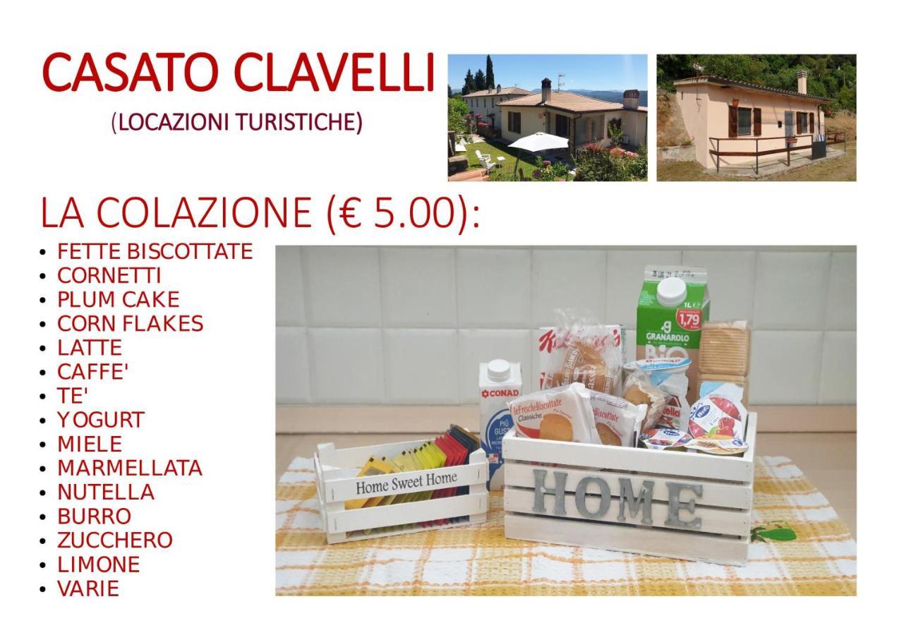 Casato Clavelli 1 Villa Collestatte Exterior photo